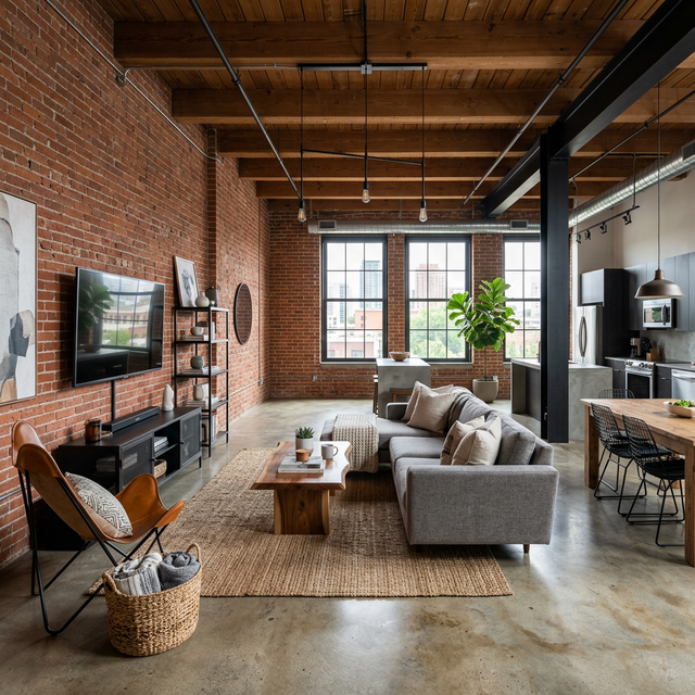 Clean Toronto Living Room
